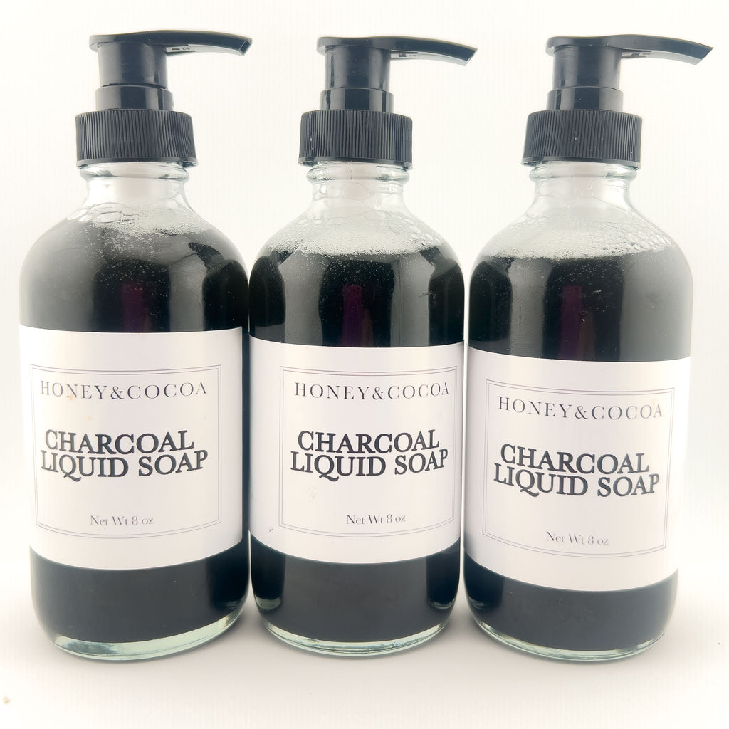 Charcoal Liquid Soap