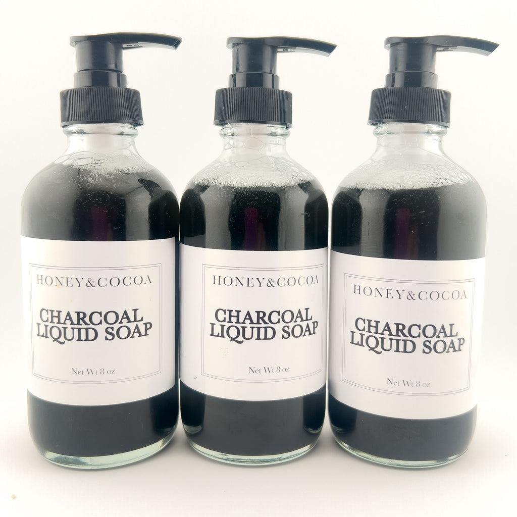 Charcoal Liquid Soap