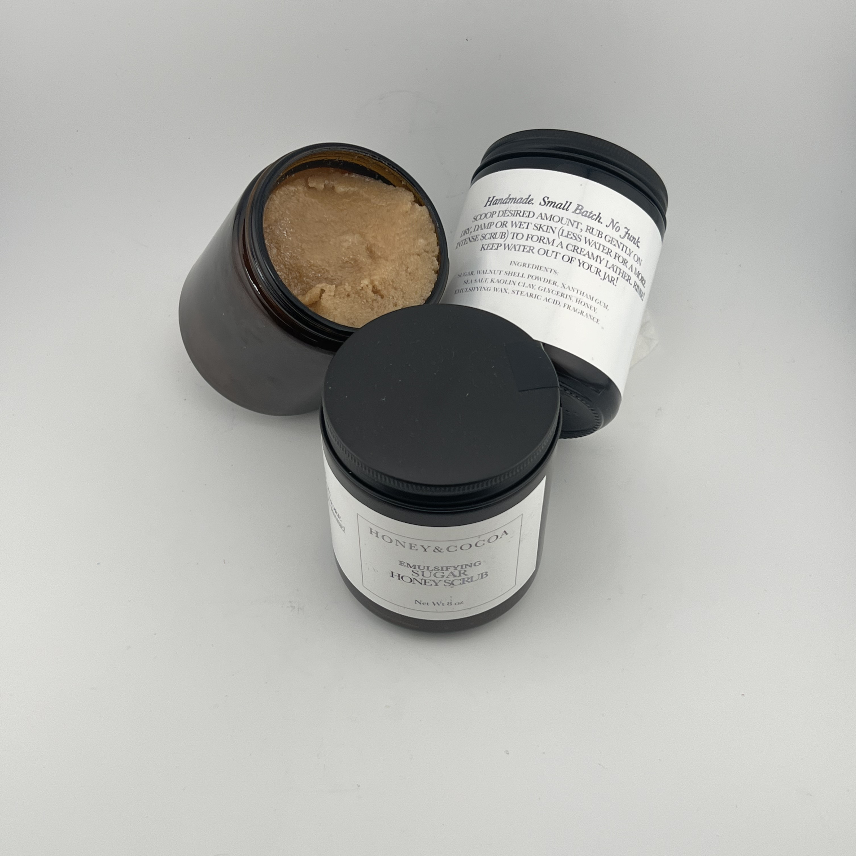 Emulsifying Honey Sugar Scrub